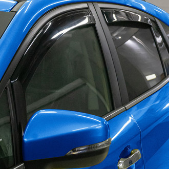 Goodyear Accessories - In-Channel Smoke Front and Rear Side Window Deflectors