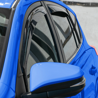 Goodyear Accessories - In-Channel Smoke Front and Rear Side Window Deflectors