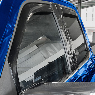 Goodyear Accessories - In-Channel Smoke Front and Rear Side Window Deflectors
