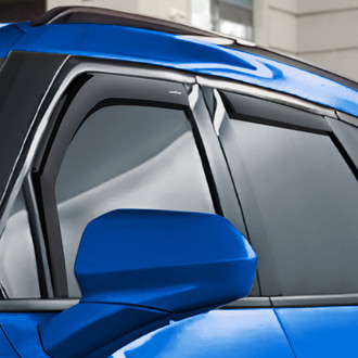 Goodyear Accessories - In-Channel Smoke Front and Rear Side Window Deflectors