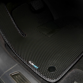 Goodyear Accessories - All-Weather 1st, 2nd & 3rd Row Black Rubber Floor Mat Set