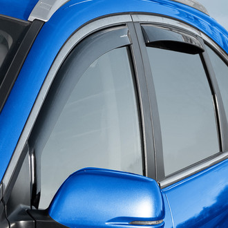 Goodyear Accessories - In-Channel Smoke Front and Rear Side Window Deflectors