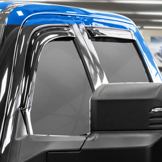 Goodyear Accessories - In-Channel Smoke Front and Rear Side Window Deflectors