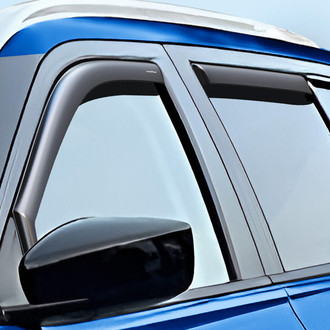 Goodyear Accessories - In-Channel Smoke Front and Rear Side Window Deflectors
