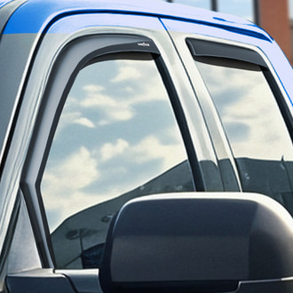 Goodyear Accessories - In-Channel Smoke Front and Rear Side Window Deflectors