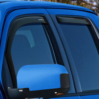 Goodyear Accessories - In-Channel Smoke Front and Rear Side Window Deflectors