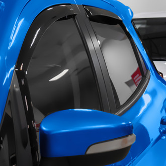 Goodyear Accessories - In-Channel Smoke Front and Rear Side Window Deflectors