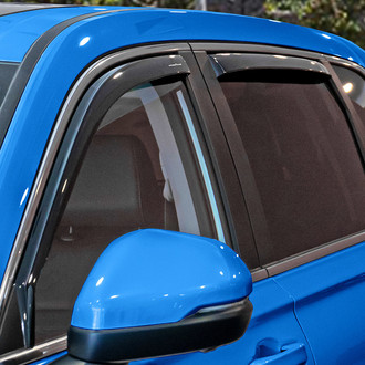 Goodyear Accessories - In-Channel Smoke Front and Rear Side Window Deflectors