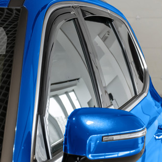 Goodyear Accessories - In-Channel Smoke Front and Rear Side Window Deflectors
