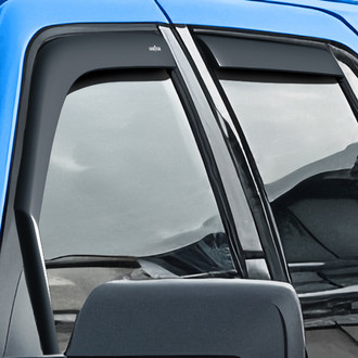 Goodyear Accessories - In-Channel Smoke Front and Rear Side Window Deflectors
