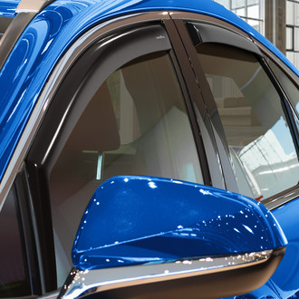 Goodyear Accessories - In-Channel Smoke Front and Rear Side Window Deflectors