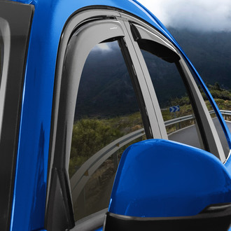 Goodyear Accessories - In-Channel Smoke Front and Rear Side Window Deflectors