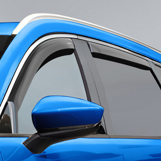 Goodyear Accessories - In-Channel Smoke Front and Rear Side Window Deflectors