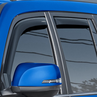 Goodyear Accessories - In-Channel Smoke Front and Rear Side Window Deflectors