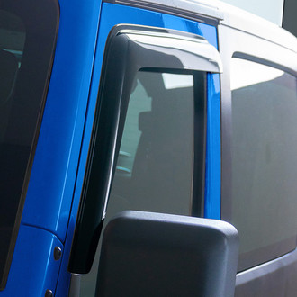 Goodyear Accessories - Tape-On Smoke Front Side Window Deflectors