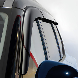 Goodyear Accessories - Tape-On Smoke Front and Rear Side Window Deflectors