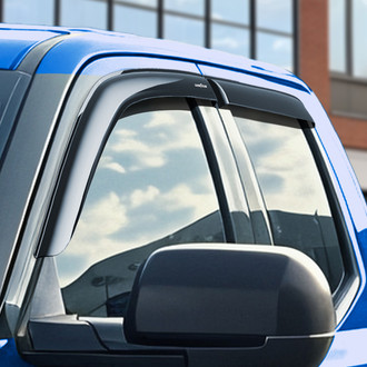 Goodyear Accessories - Tape-On Smoke Front and Rear Side Window Deflectors