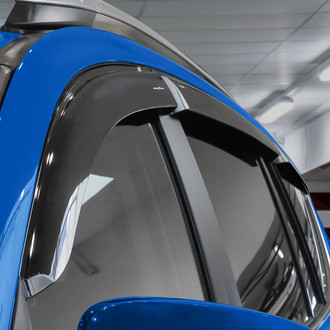 Goodyear Accessories - Tape-On Smoke Front and Rear Side Window Deflectors