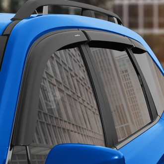 Goodyear Accessories - Tape-On Smoke Front and Rear Side Window Deflectors