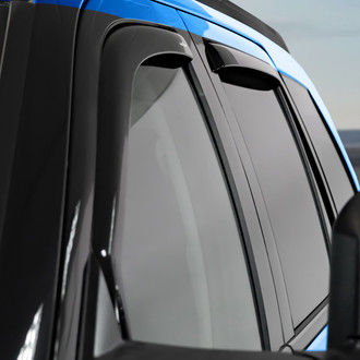 Goodyear Accessories - In-Channel Smoke Front and Rear Side Window Deflectors