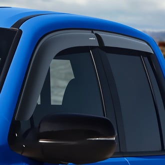 Goodyear Accessories - Tape-On Smoke Front and Rear Side Window Deflectors