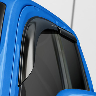 Goodyear Accessories - Tape-On Smoke Front and Rear Side Window Deflectors