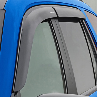 Goodyear Accessories - Tape-On Smoke Front and Rear Side Window Deflectors