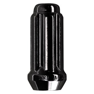Gorilla Automotive® - Black Chrome Cone Seat Small Diameter Duplex Acorn Lug Nut