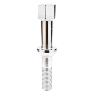 Gorilla Automotive® - Chrome Radius/Ball Seat Extended Hex Head Lug Bolt