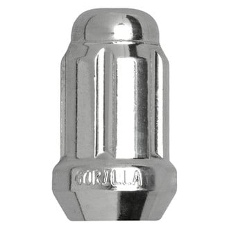 Gorilla Automotive® - Chrome Cone Seat Small Diameter Wheel Locks