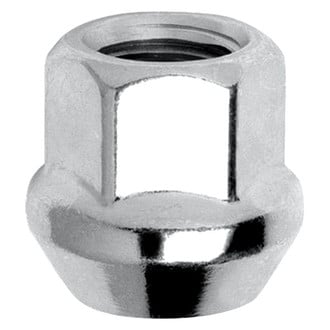 Gorilla Automotive® - Chrome Cone Seat Acorn Bulge Open End Lug Nut