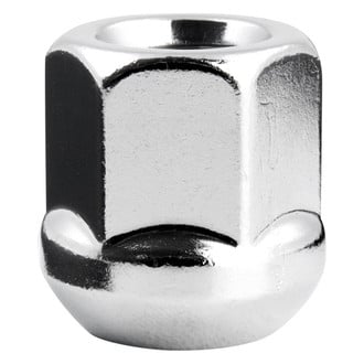 Gorilla Automotive® - Chrome Radius/Ball Seat Acorn Bulge Open End Lug Nut