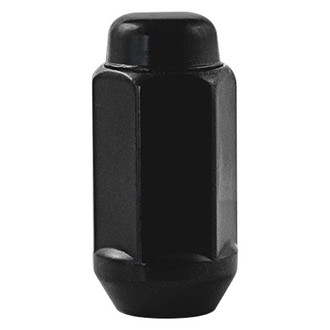 Gorilla Automotive® - Black Chrome Cone Seat Acorn Bulge Lug Nuts