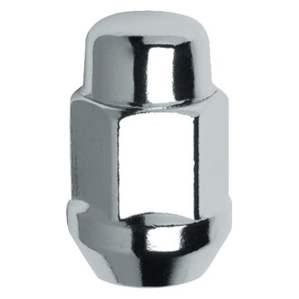 Gorilla Automotive® - Chrome Heat Treated Cone Seat Acorn Bulge Lug Nut