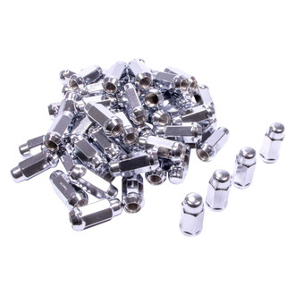 Gorilla Automotive® - Chrome Heat Treated Cone Seat Acorn Bulge Lug Nut