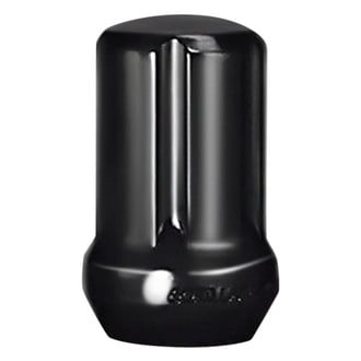 Gorilla Automotive® - Black Cone Seat Small Diameter Aluminum Racing Lug Nut