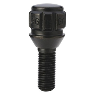 Gorilla Automotive® - Black Chrome Cone Seat Bolt Wheel Locks