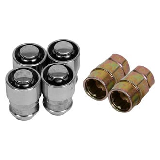 Gorilla Automotive® - Guard™ Chrome Cone Seat Acorn Wheel Locks