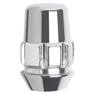 Gorilla Automotive® - Chrome Cone Seat Acorn Wheel Locks