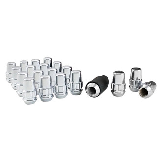 Gorilla Automotive® - Chrome Cone Seat Acorn Wheel Locks