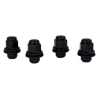 Gorilla Automotive® - Black Chrome Mag Seat Lug Nuts