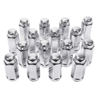 Gorilla Automotive® - Chrome Cone Seat Duplex Acorn Lug Nut