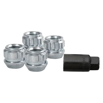 Gorilla Automotive® - Chrome Cone Seat Acorn Open End Wheel Locks
