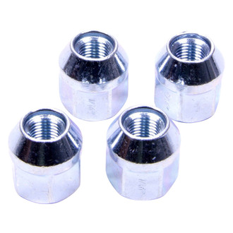 Gorilla Automotive® - Chrome Cone Seat Acorn Bulge Open End Lug Nuts