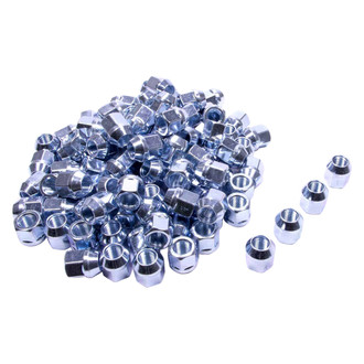 Gorilla Automotive® - Chrome Cone Seat Acorn Bulge Open End Lug Nut