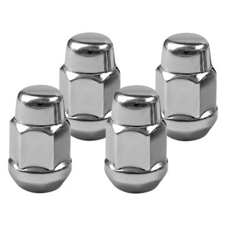 Gorilla Automotive® - Chrome Heat Treated Cone Seat Acorn Bulge Lug Nuts