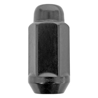 Gorilla Automotive® - Black Chrome Cone Seat Acorn Bulge Lug Nuts