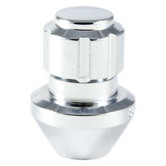 Gorilla Automotive® - Chrome Cone Seat Factory Style Bulge Wheel Locks