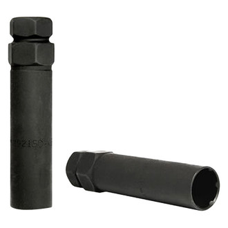 Gorilla Automotive® - 3/4" and 13/16" Black Chrome Long Dual Wheel Socket