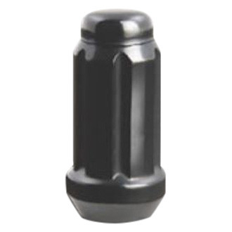 Gorilla Automotive® - Black Chrome Cone Seat Small Diameter Acorn Lug Nut